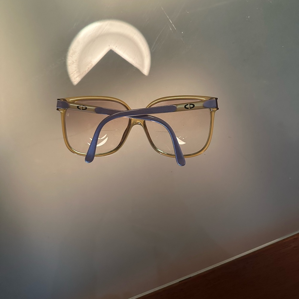Vintage Dior Gold-Tinted Sunglasses - Picture 3 of 9